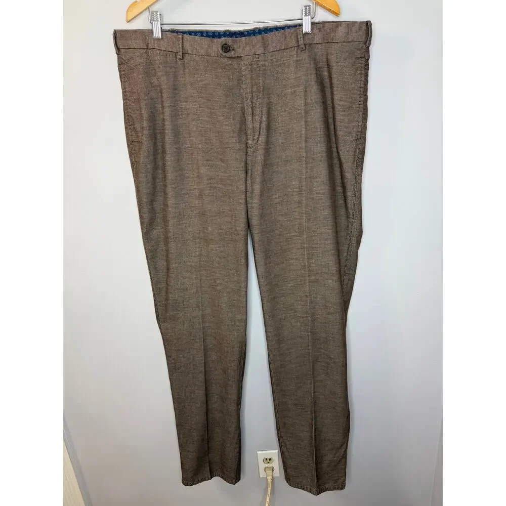 Peter Millar Corduroy Pants Men's 42x37 Brown Casual Preppy